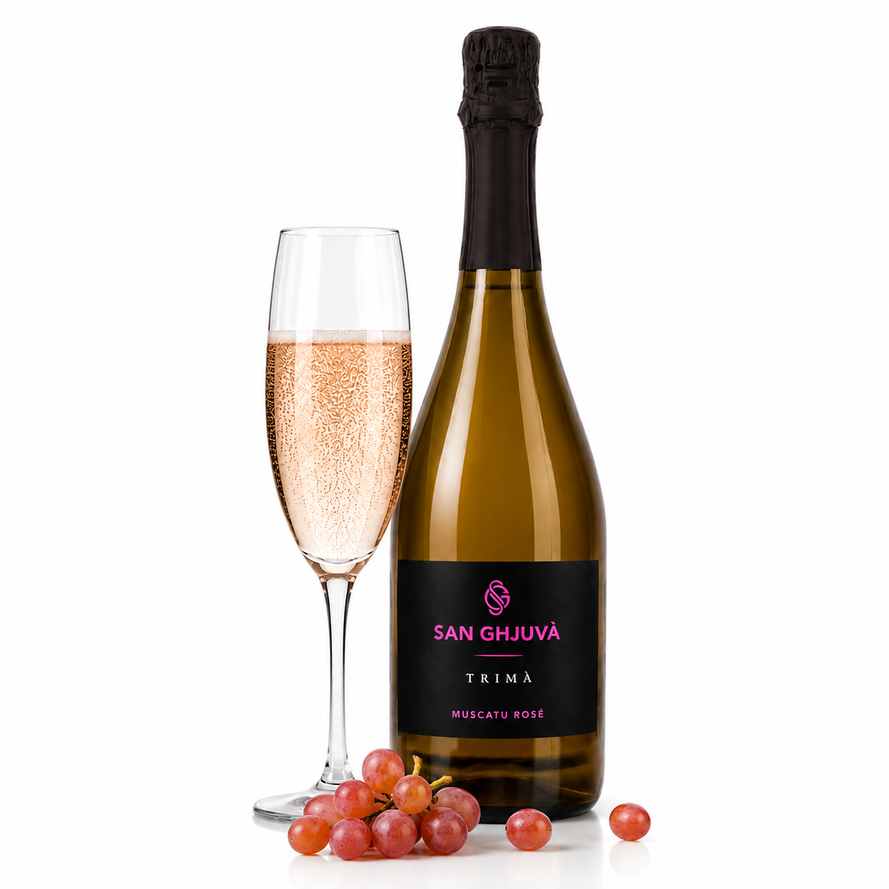 SAN GHJUVA TRI.MUSCAT ROSE 6.5% 75CL